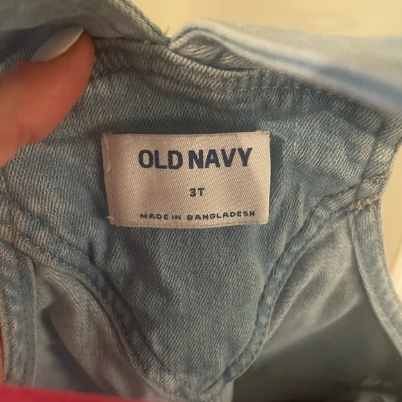 Denim girls overalls - Picture 3 of 3